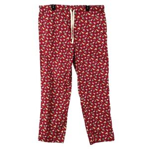 Vineyard Vines Red Floral Pajama Pants